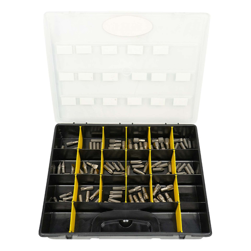 Coffret JBM de 85 embouts crussiforme, plat, allen et torx