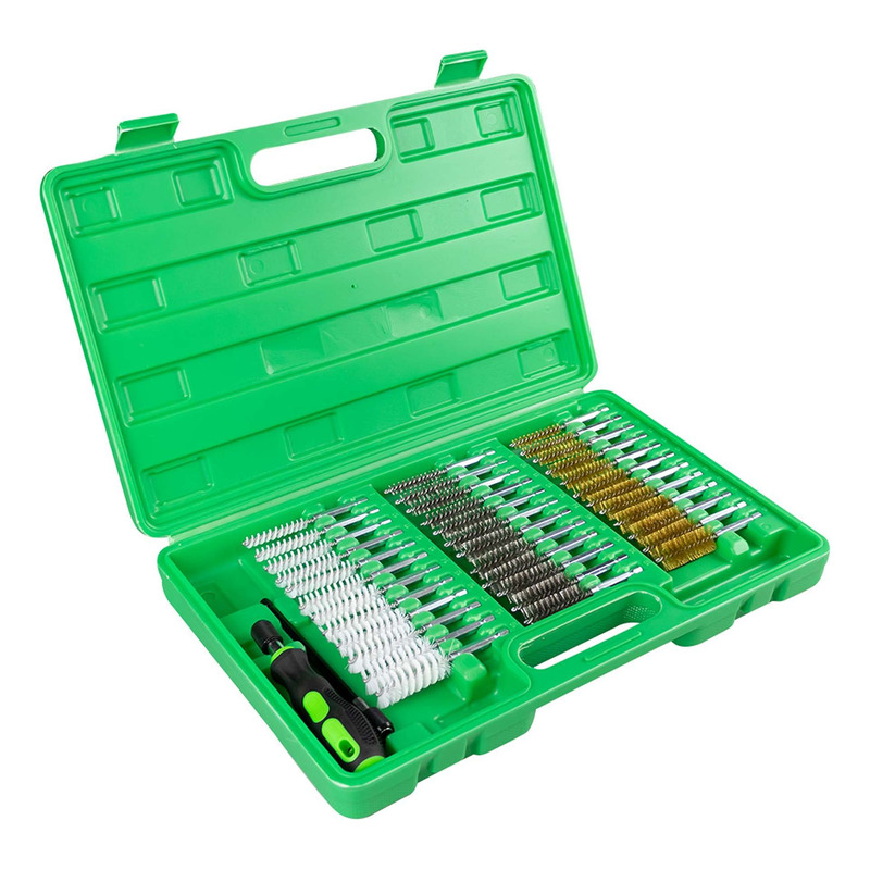 Coffret JBM embouts 38 brosses métal / nylon / laiton