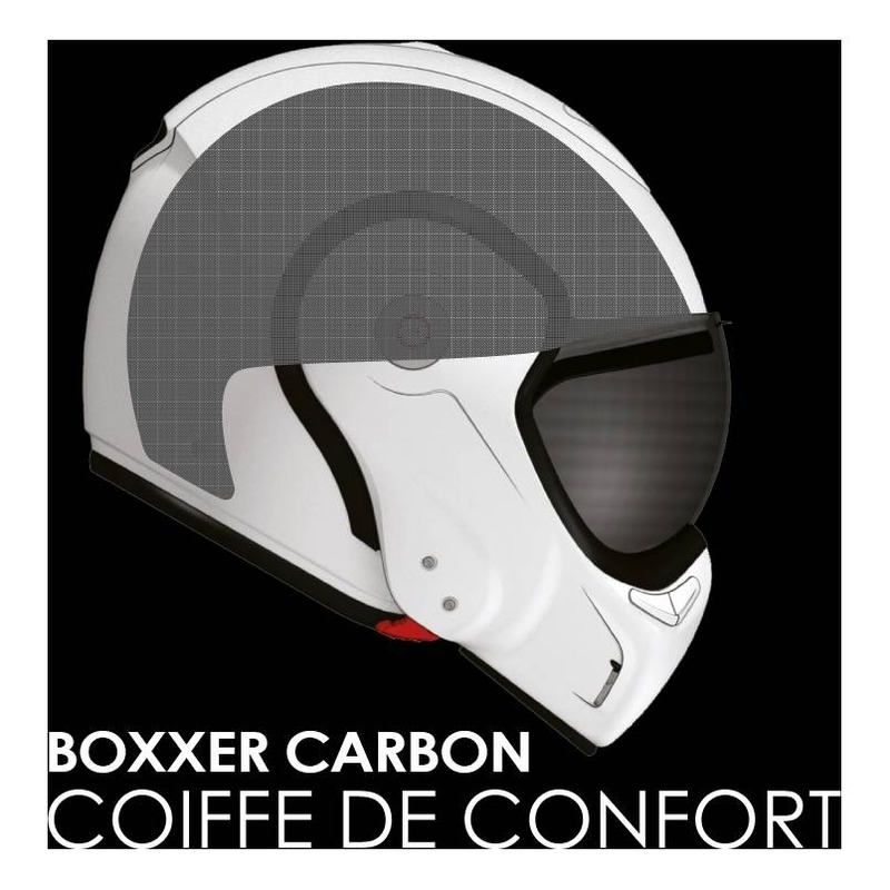 Coiffe de casque Roof RO9 Boxxer Carbon