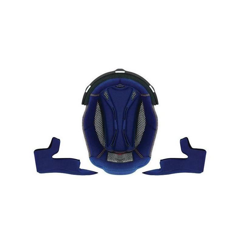 Coiffe de casque S-Line pour casque intégral Venge S441 bleu foncé