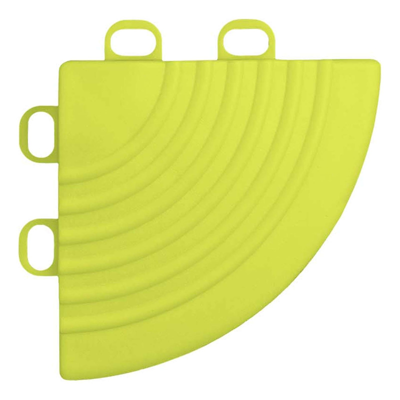 Coin de carreau jaune pour dales de sol JBM