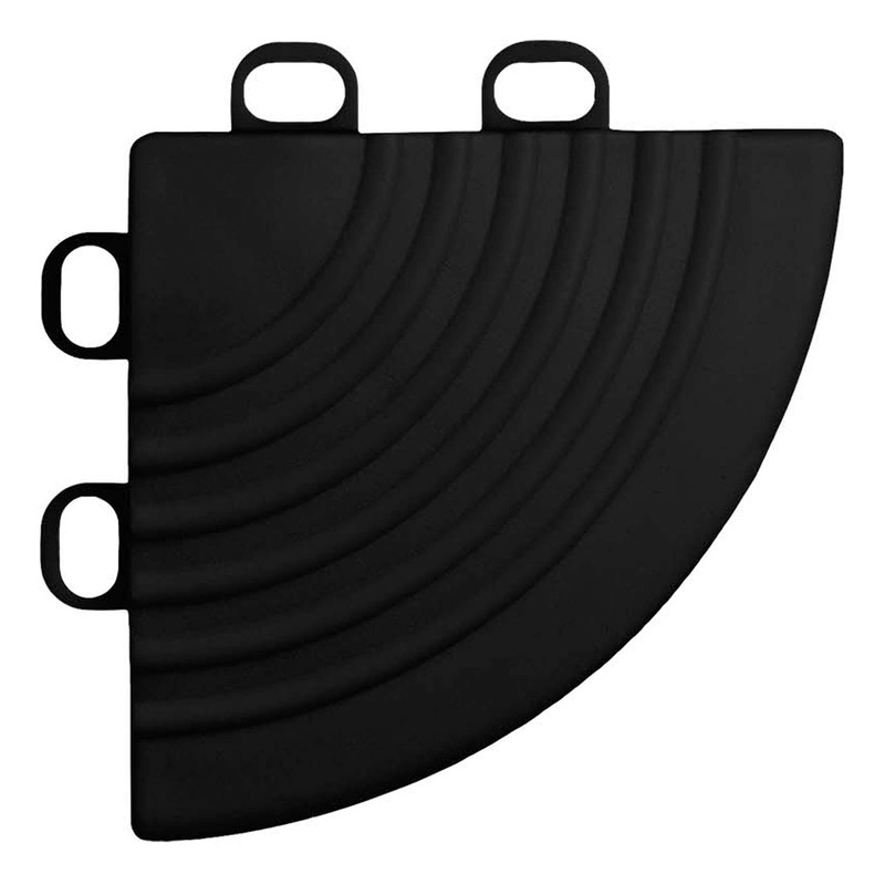 Coin de carreau noir pour dales de sol JBM