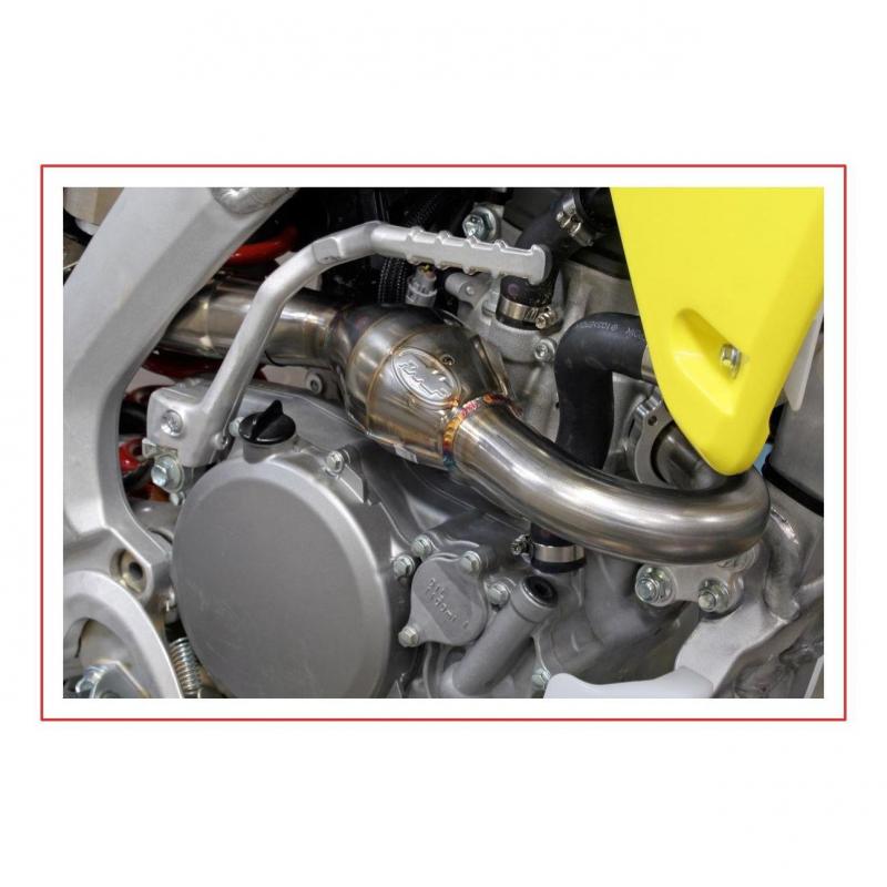Collecteur FMF Powerbomb titane Suzuki RM-Z 250 10-12