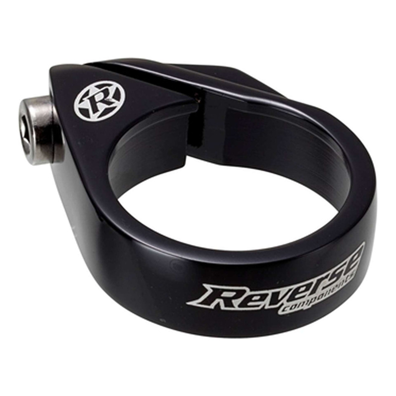 Collier de selle Reverse Bolt Ã  31,8mm noir