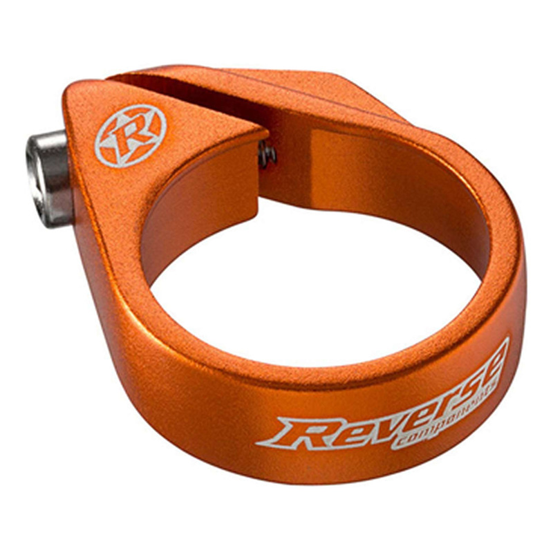 Collier de selle Reverse Bolt Ã  34,9mm orange