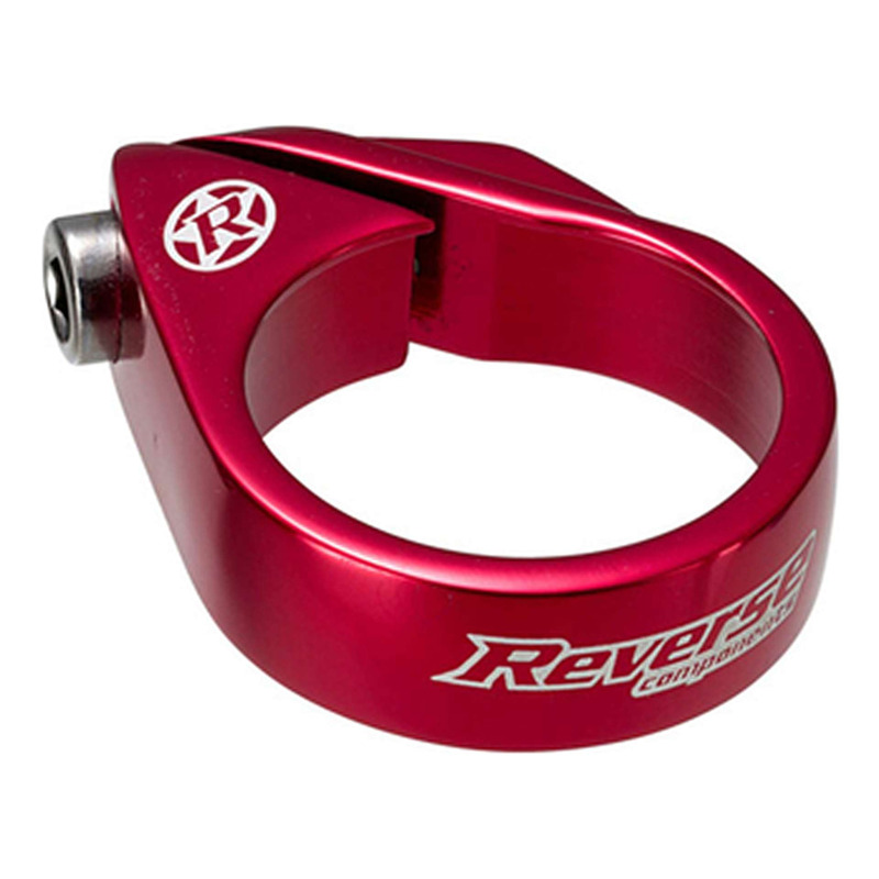 Collier de selle Reverse Bolt Ã  34,9mm rouge