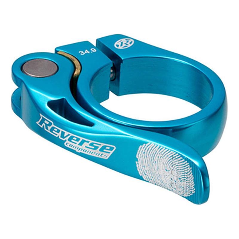 Collier de selle Reverse Long Life Ã  34,9mm turquoise