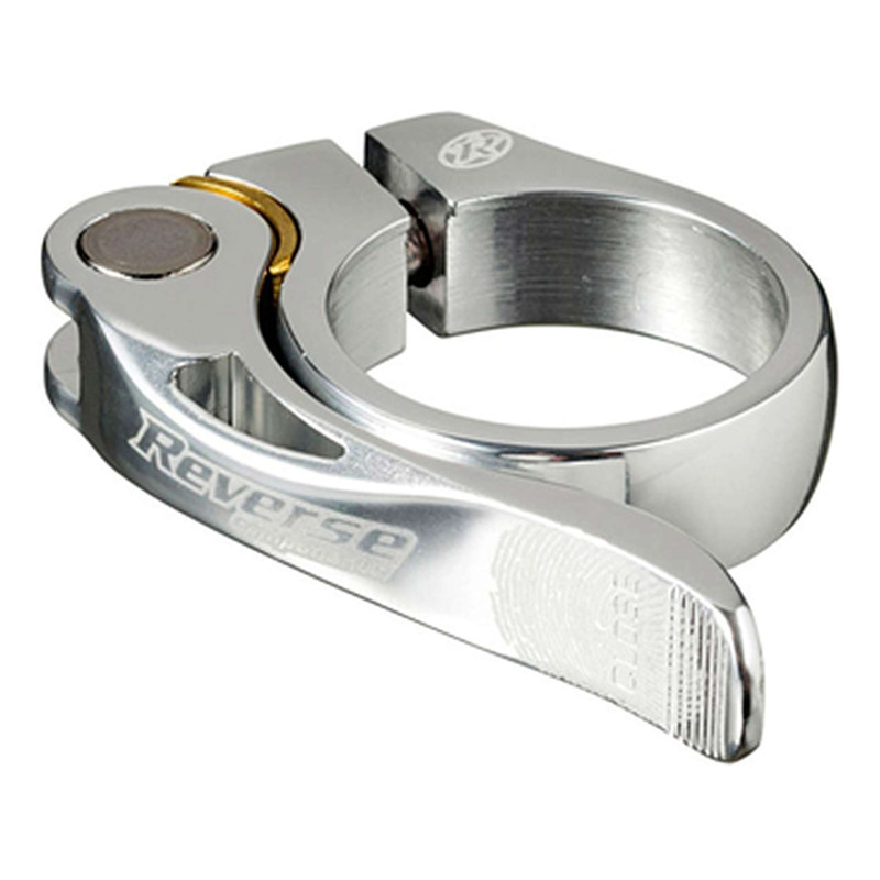 Collier de selle Reverse Long Life Ã  34,9mm argent