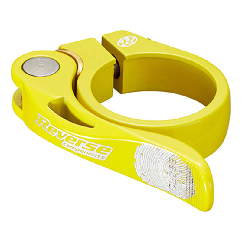 Collier de selle Reverse Long Life Ã  34,9mm jaune