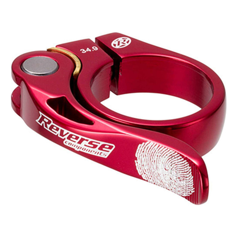 Collier de selle Reverse Long Life Ã  34,9mm rouge