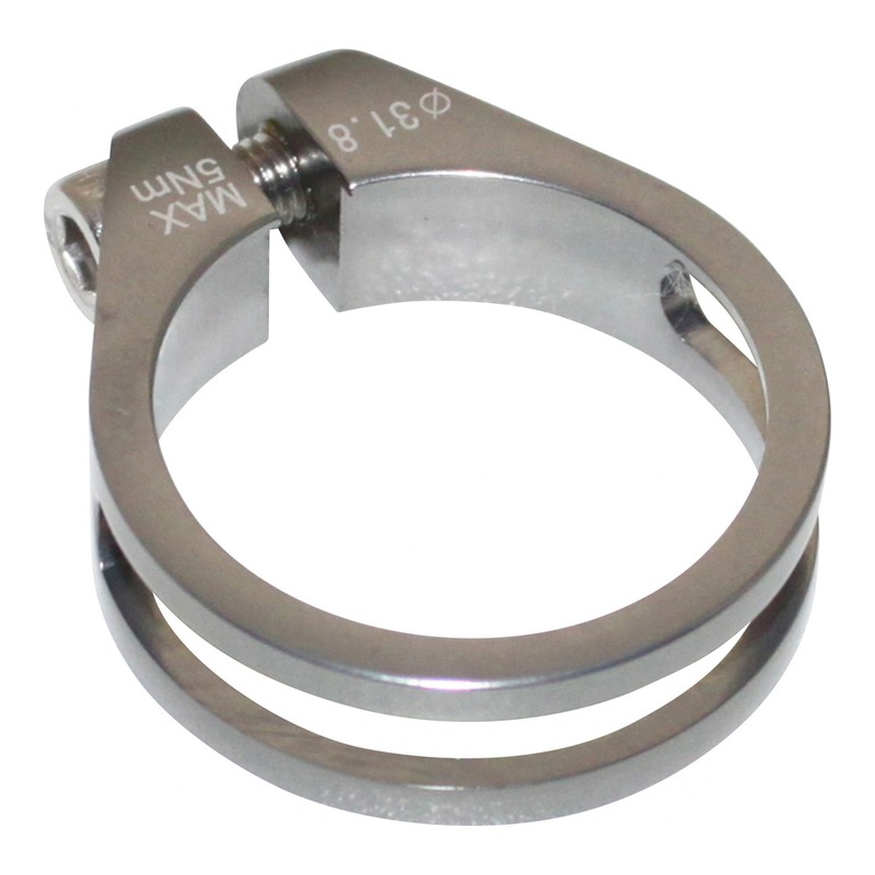 Collier de serrage de tige de selle 1Tek cycle à vis CHC (Diam 31,8 m