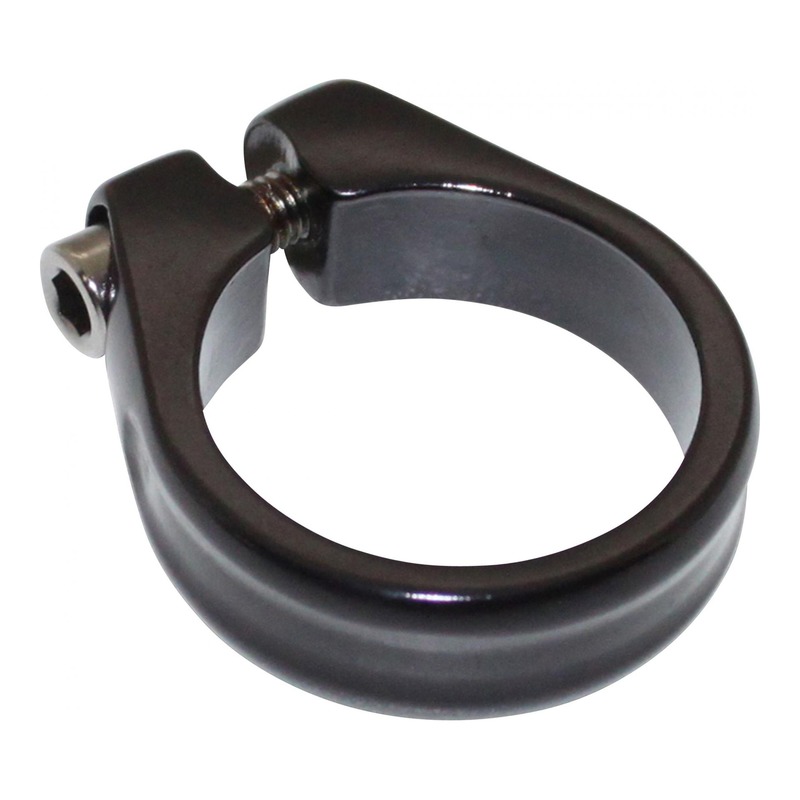 Collier de serrage de tige de selle Newton à vis CHC (Diam 31,8 mm) noir
