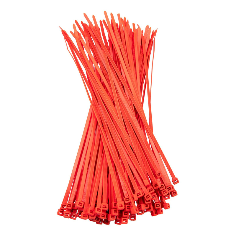 Collier de serrage nylon 4,8x300 mm RTech Rouges