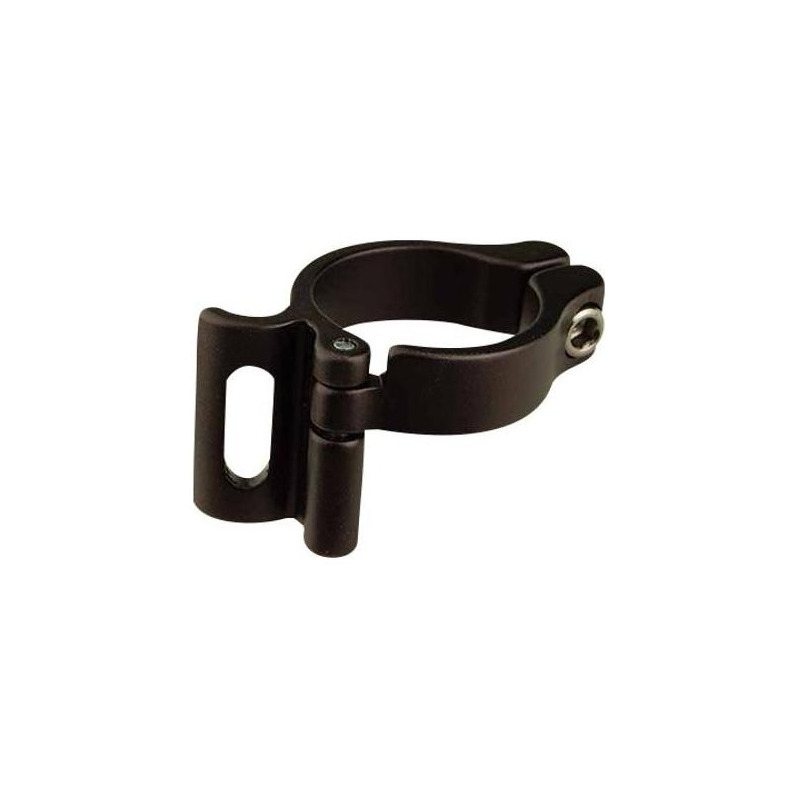 Collier dérailleur avant Ø34,9mm noir mat