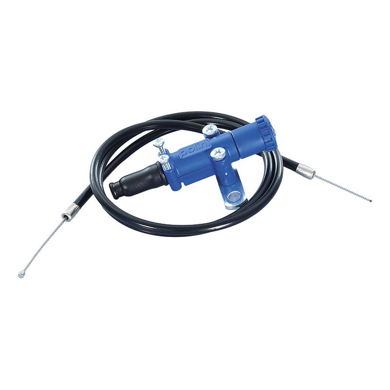 Commande de starter Polini bleu avec cable