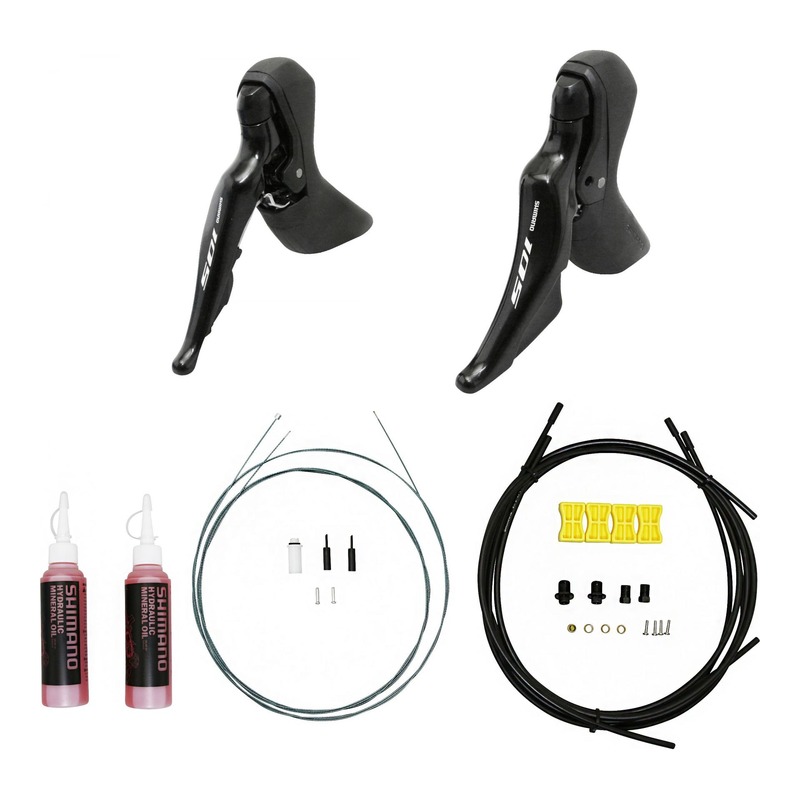 Commandes de vitesse vélo de route Shimano 105 R7025 2x11v pour frein