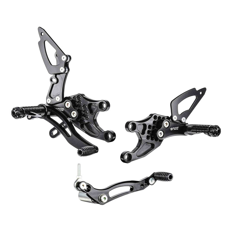 Commandes reculées Bonamici réglables inverséess Honda CBR 1000 RR 08-16
