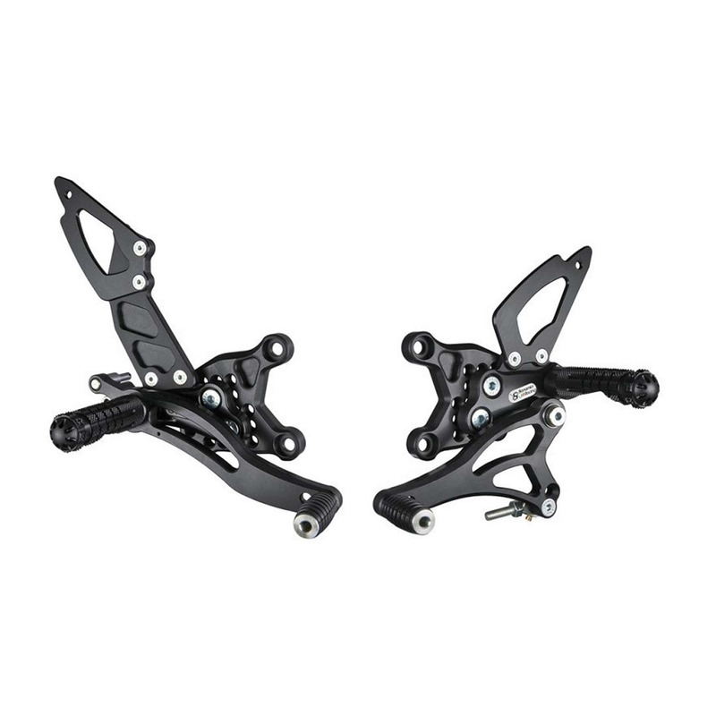 Commandes reculées Bonamici réglables non inversées Aprilia RSV4 1000 11-16