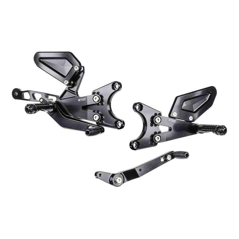 Commandes reculées Bonamici réglables non inversées/inversées Yamaha YZF-R1 15-25