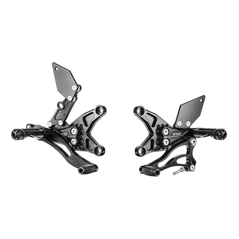 Commandes reculées Bonamici réglables non inversées Kawasaki ZX-10R 16-20