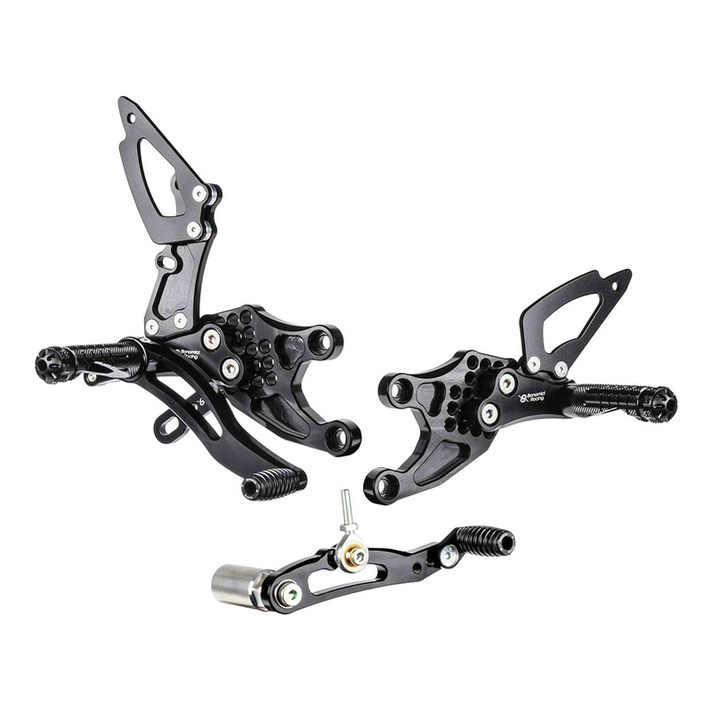 Commandes reculées Bonamici réglables non inversées Honda CBR 1000 RR 08-16