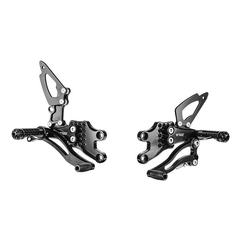 Commandes reculées Bonamici réglables non inversées/inversées Kawasaki ZX-10R 04-05