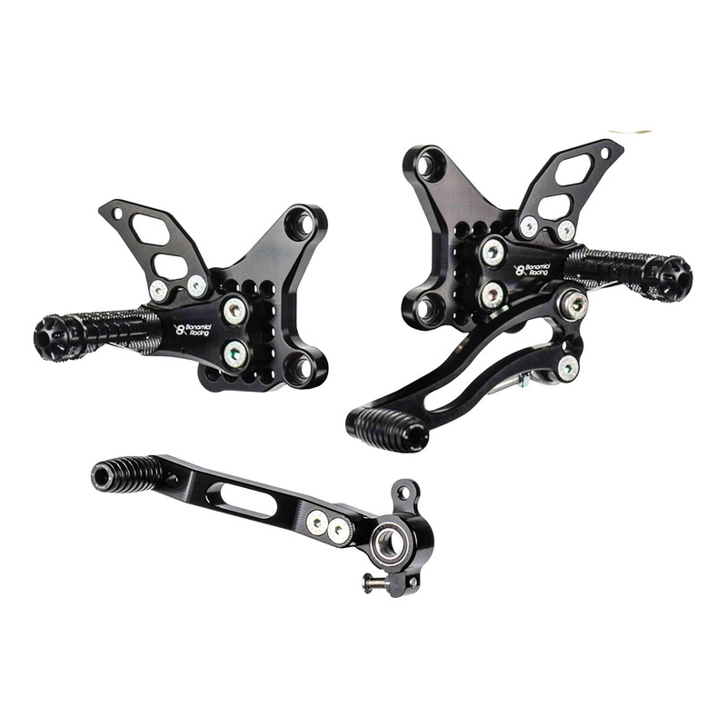 Commandes reculées Bonamici réglables non inversées/inversées Ducati 749 02-06