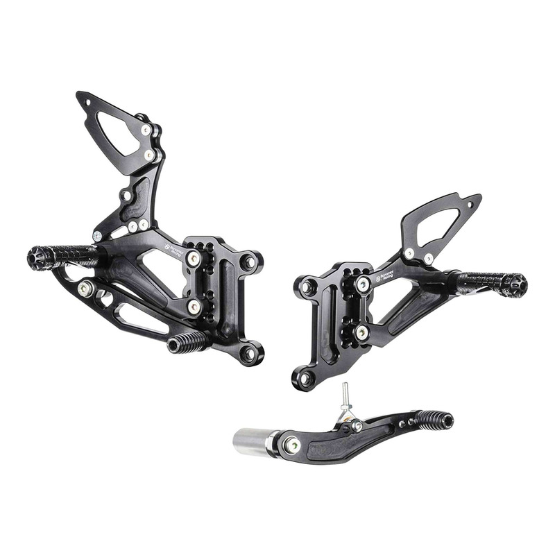 Commandes reculées Bonamici réglables non inversées Yamaha YZF-R1 04-06