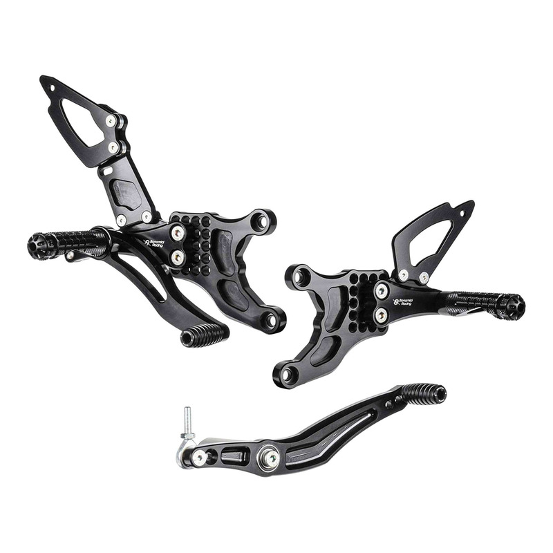 Commandes reculées Bonamici réglables non inversées/inversées Yamaha YZF-R1 09-14