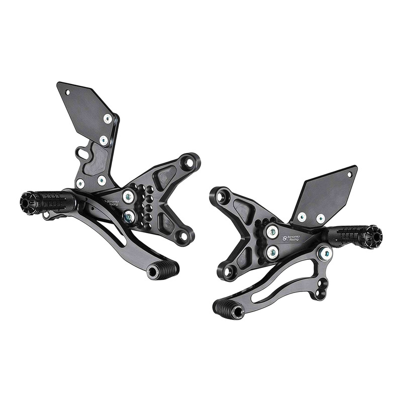 Commandes reculées Bonamici réglables non inversées/inversées Kawasaki ZX-10R 11-15