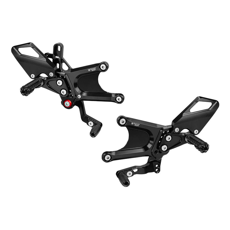 Commandes reculées Bonamici réglables non inversées/inversées Ducati Streetfighter V4 25-26