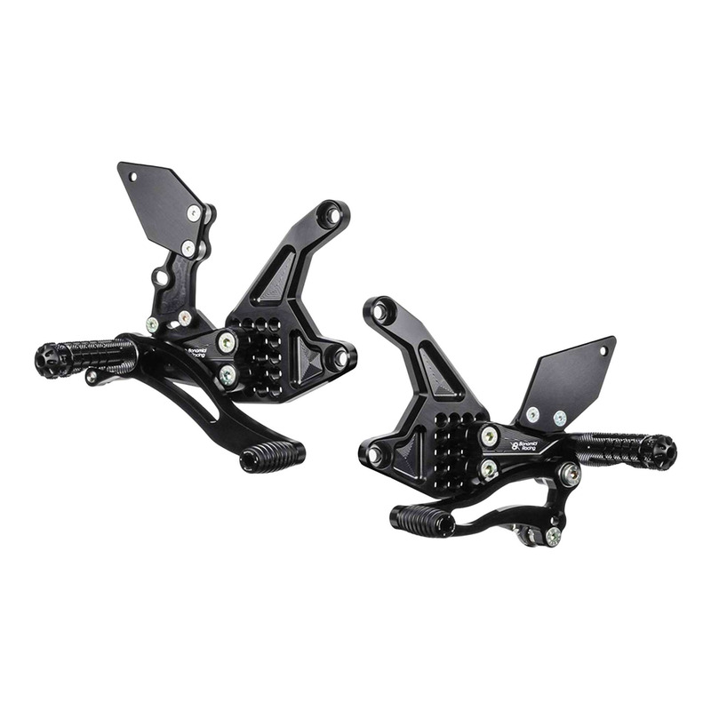 Commandes reculées Bonamici réglables non inversées/inversées Kawasaki Z 900 17-24