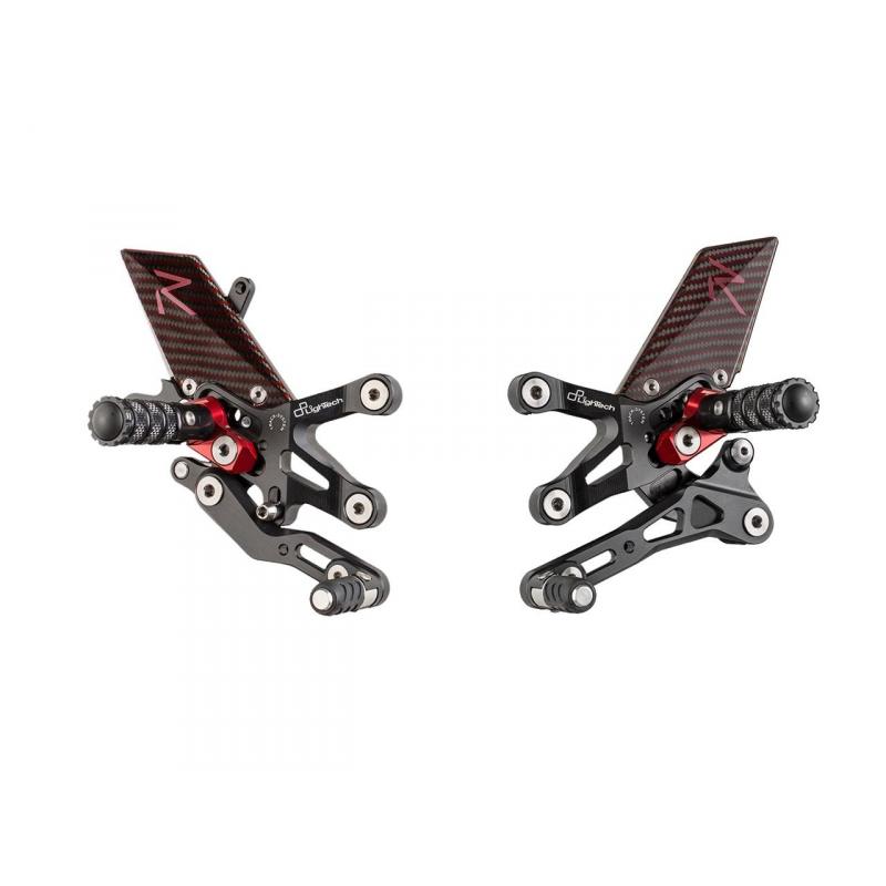 Commandes reculées multi-positions Lightech version R pour Yamaha MT-