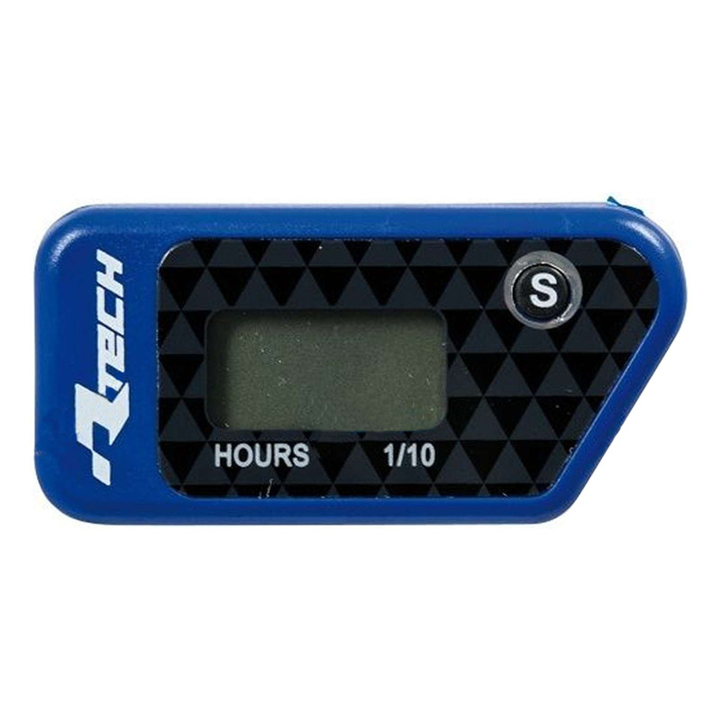 Compteur dâ  Heure Ã lectronique RTECH Bleu Sans Fil et EffaÃ§able