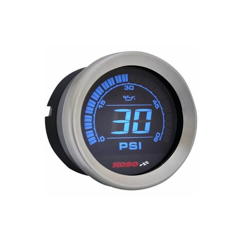 Compteur de pression d’huile Koso HD-02P