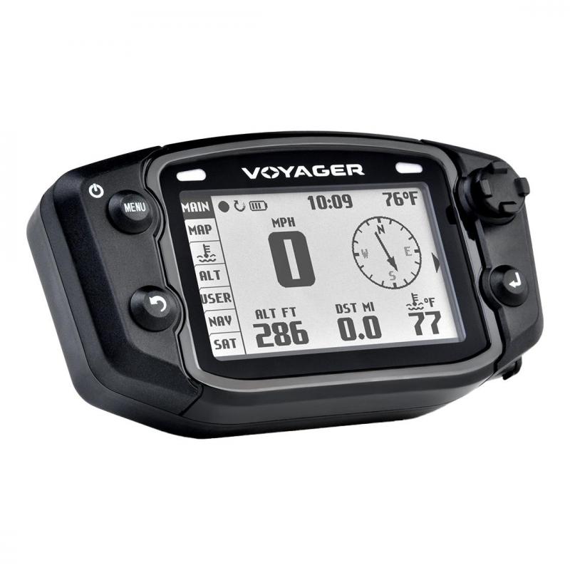 Compteur GPS Trail Tech Voyager pour fourche conventionnelle et durite d’eau Ø22 mm