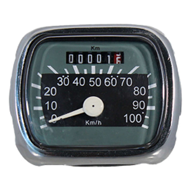 Compteur RMS vert/noir/argent Vespa 125 VN/VL