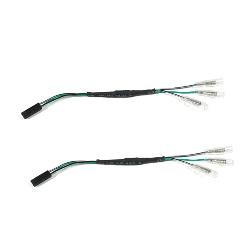 Connectiques clignotants Chaft 3 fils + résistances Honda