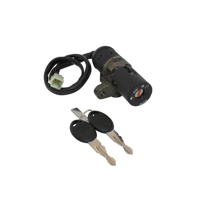 Contacteur à clé adaptable MBK 50 x-power 2003>/Yamaha 50 tzr 2003>