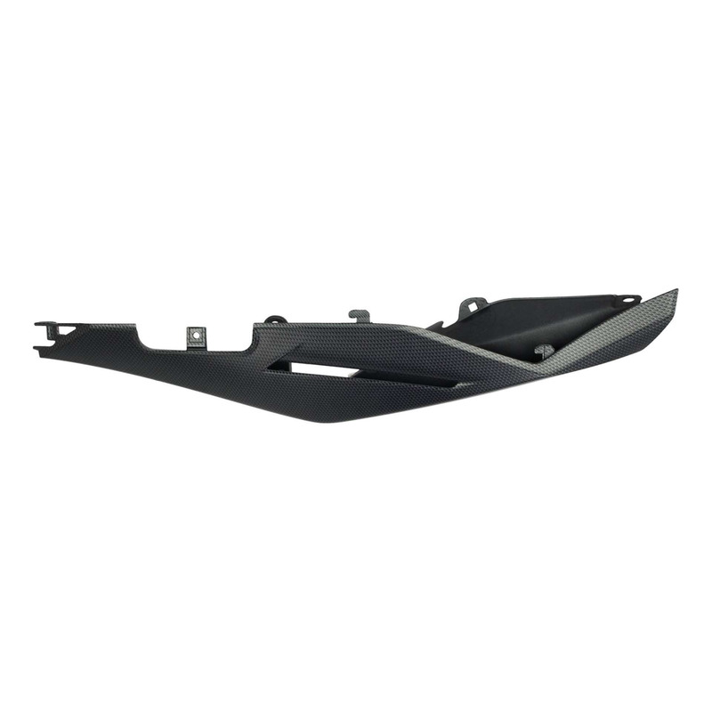 Coque arrière droite effet carbone d'origine 2H002608 Aprilia Tuono 125 2017-20