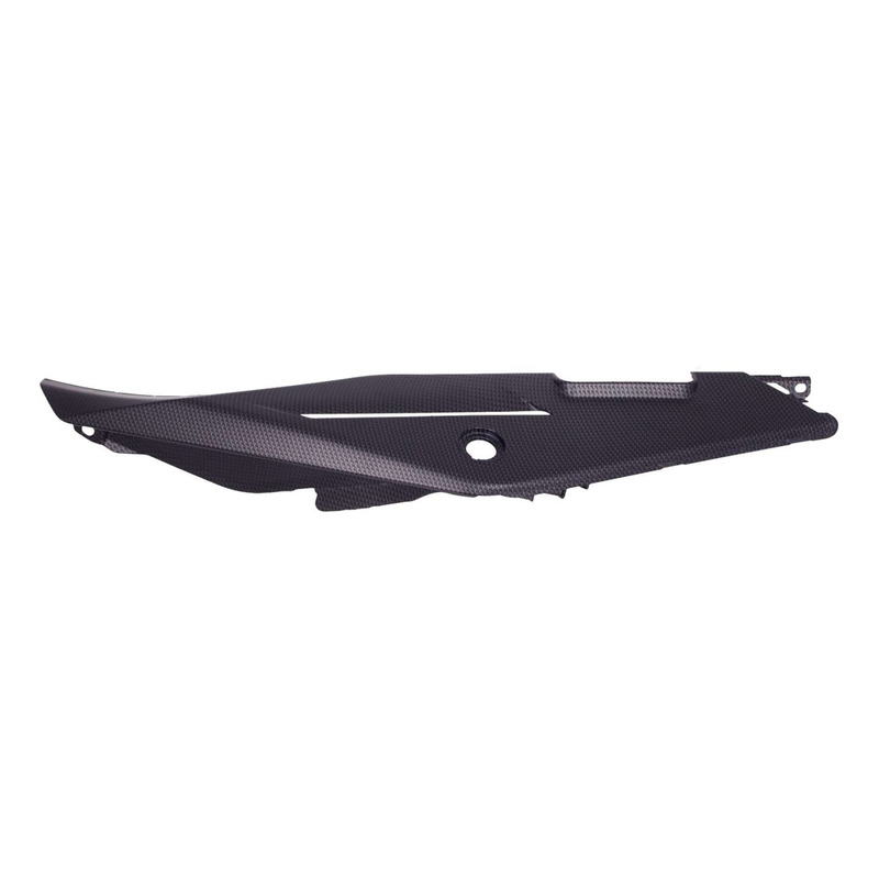 Coque arrière gauche effet carbone d'origine 2H002609 Aprilia Tuono 125 2017-20