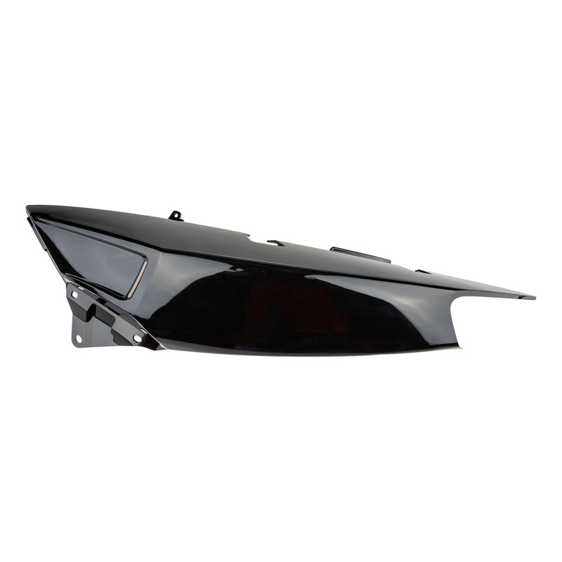 Coque arriÃ¨re gauche noire brillante adaptable Yamaha 500 T-max 2008>