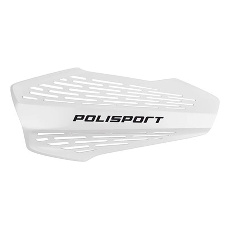 Coques de Remplacement de Protège-Mains POLISPORT MX Force Blanc