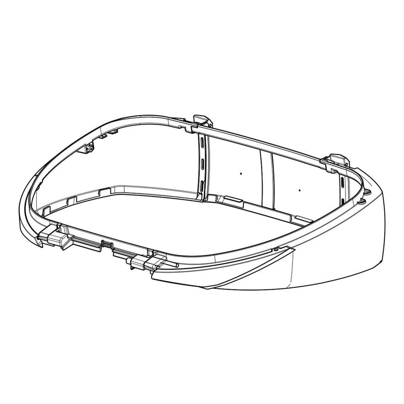 Coques latÃ©rales de remplacement pour top case Shad SH58X