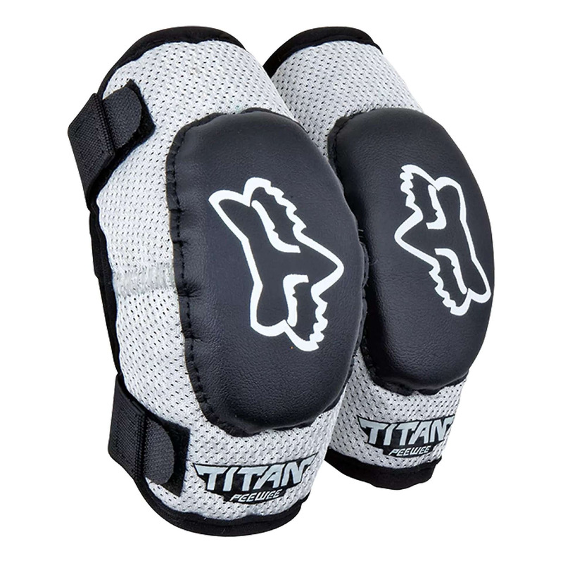 Coudières enfant Fox Racing Peewee Titan black/silver