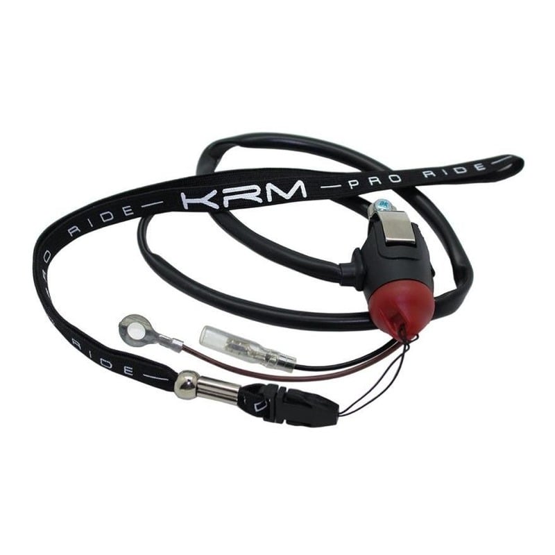 Coupe circuit KRM Pro Ride aimanté noir