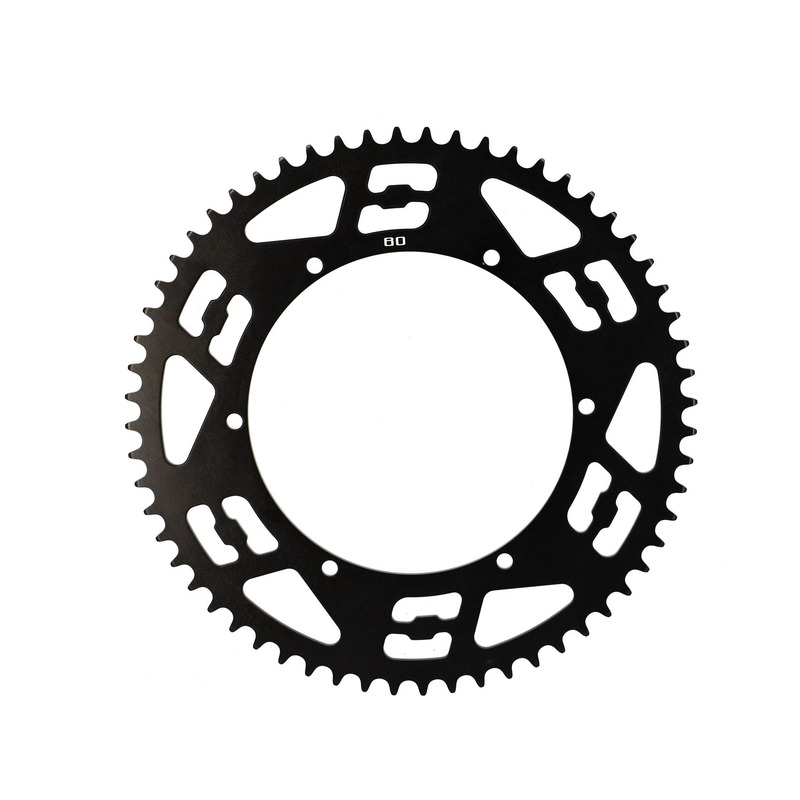 Couronne aluminium noir 60 dents Doppler cyclo