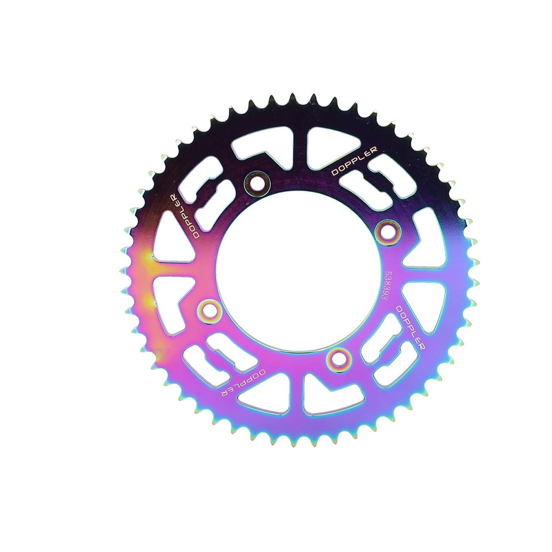 Couronne Doppler alu néochrome 53 dents pas 420 Fantic XE/XM 2017-