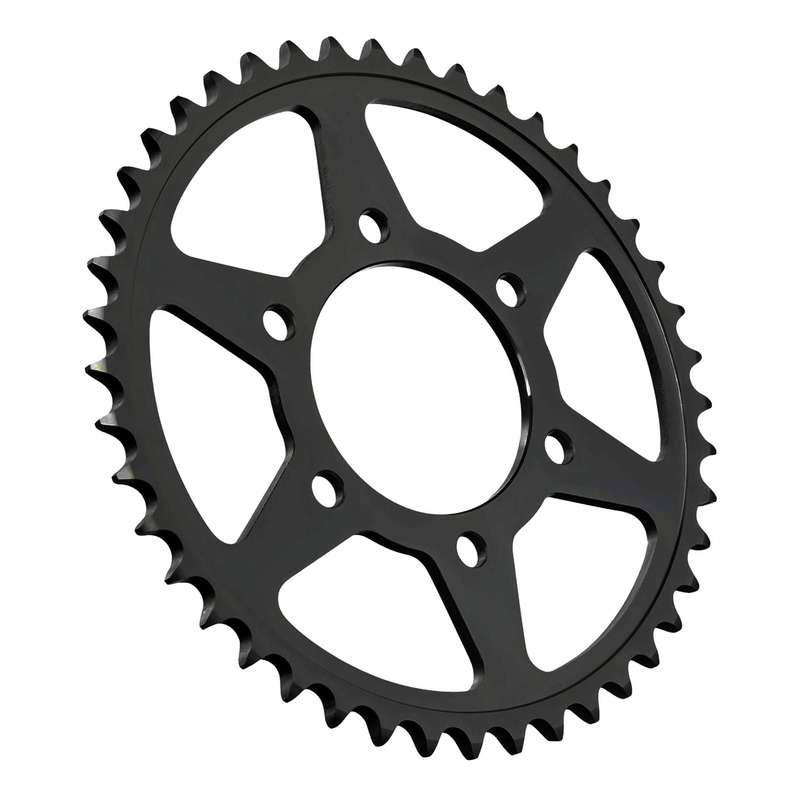 Couronne JT Sprockets acier gris pas 428 47 dents Honda CB 125 R 18-25