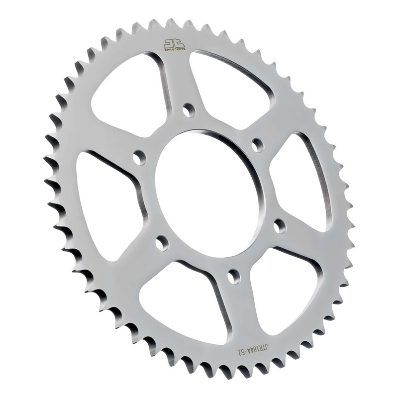 Couronne JT Sprockets acier gris pas 428 52 dents YZF-R 125/MT 125
